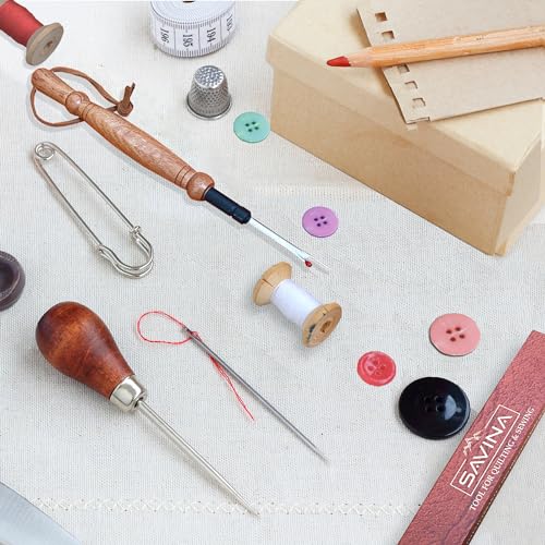 SAVINA Wooden Seam Ripper for Sewing, Stitch Remover Tool for Quilting - color: 1Pcs