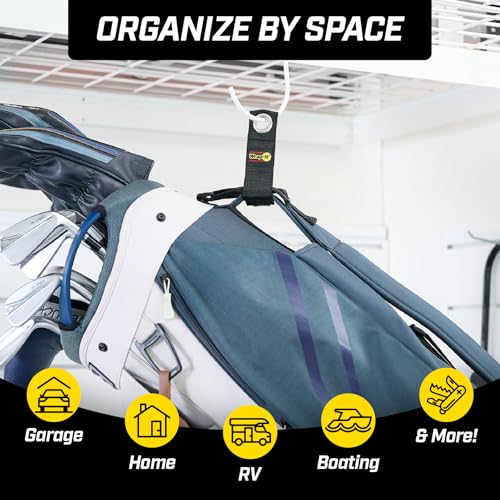Heavy-Duty Wrap-It Storage Straps, 10-inch (6 Pack) - size: 10" (6-Pack)