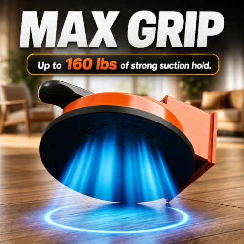 Floor Gap Fixer Tool, Plank Gap Repair Kit with Heavy Duty Suction Cup
