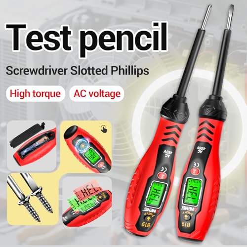 ANENG Non-Contact Voltage Tester, 2-in-1 Slotted/Crosshead Screwdriver Pen