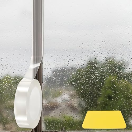uxcell Window Weather Sealing Tape, 1.2 Inch x 32.8 ft (31.5mil Thick) - size: 1.2 Inch x 32.8 ft x 31.5mil