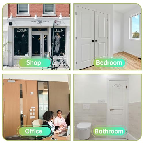 3 Pack Black Door Hinges 3.5 x 3.5 Inches, Heavy Duty Stainless Steel Ball Bearing Hinges with Screws, Square Corner, Smooth and Quiet - size: 3.5x3.5inch - 3 Pack