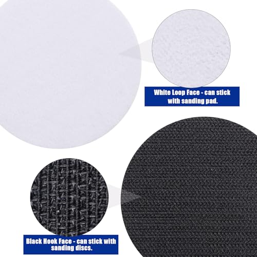 6 Pack 3 Inch Interface Pads - Foam Sanding Pads for Orbital Sander - size: 3 inch - 6 Pack