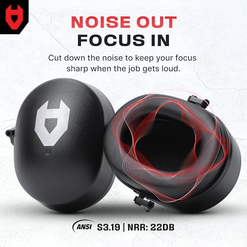 NoCry ANSI Z89.1 Rated Arborist Helmet — Chainsaw Helmet with Face Shield and Ear Muffs — Adjustable Hard Hat with Adaptive Ventilation; Impact-Resistant Mesh Face Shield for Forestry with Side Guards - style: Improved