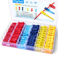 480PCS T-Tap Wire Connectors, Self-Stripping Quick Splice Electrical Wire Terminals, Insulated Male Quick Disconnect Spade Terminals Assortment Kit - style: 480PCS Tap Wire Connectors