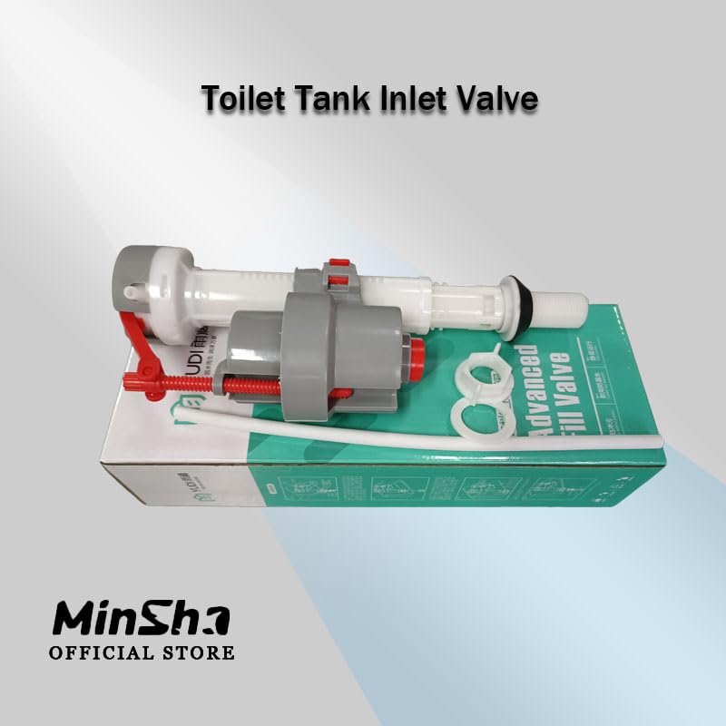 MinSha Universal Toilet Fill Valve, Adjustable POM Tank Repair Kit