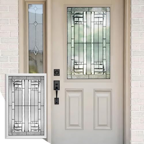 Pushglossy 22 x 36 Entry Door Glass Insert, Low-e, Saratoga - size: 22 x 36, style: Saratoga