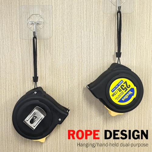 Tape Measure 25 ft, 6 Pack Bulk Easy Read Measuring Tape Retractable, Measurement Tape 25 FT by 1 in