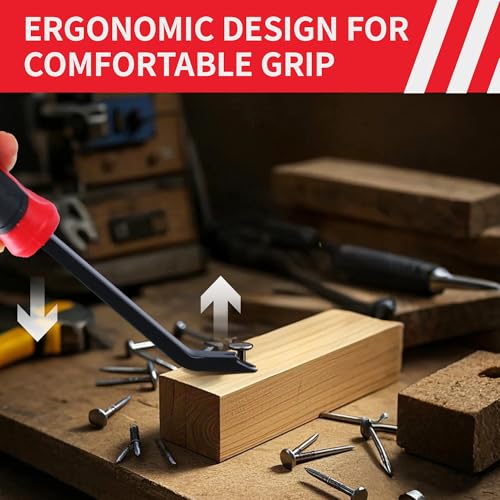 Staple Remover Heavy Duty Upholstery Stapler Remover Tool Staple Puller Lifter Tool for Carpet, Wood, Floor, Construction, Furniture