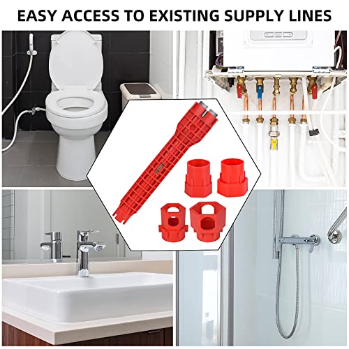 14-in-1 Multi-functional Faucet and Sink Wrench - Plumbing Wrench Installer