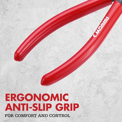 ARROW 6" Precision Wire Cutters, Precision Flush Cut Diagonal Pliers - size: 6 Inch
