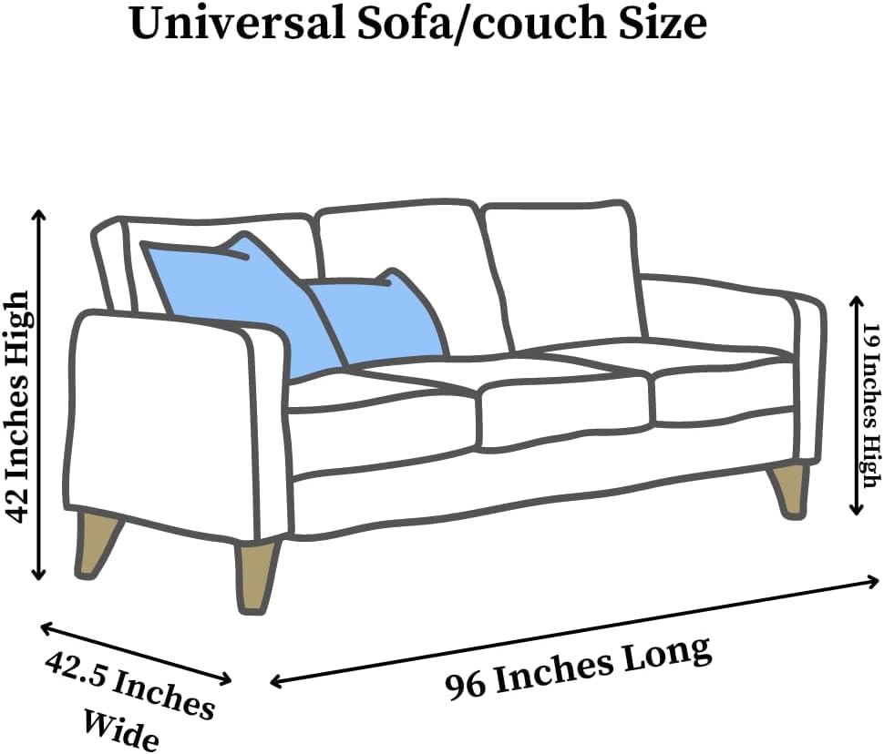 Evelots Clear Vinyl Couch Cover, Waterproof 3-Seat Sofa Protector - size: Sofa