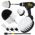 Holikme 7Pack Drill Brush Set with Extension for Car & Home Cleaning