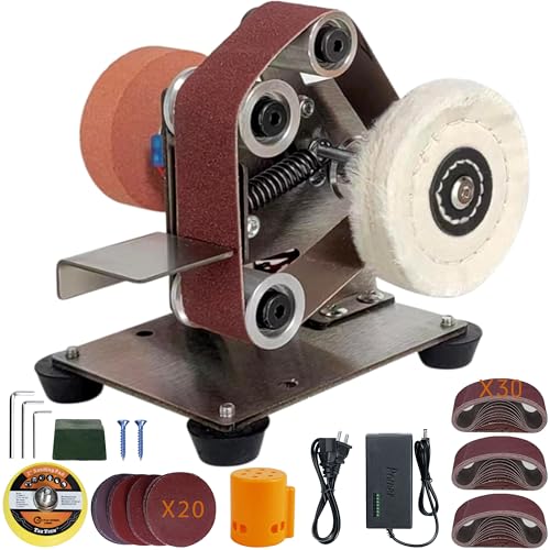 Mini Belt Sander, Electric Small Sander Knife Sharpener, 5.0''x 6.9''x5.5'' - size: 5.0''x 6.9''x5.5''