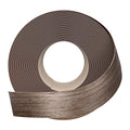GSCIT Club Walnut Edge Banding, 2 inch x 25ft roll of Veneer Edge Banding Pre-glued Flexible, Wood Tape for Cabinet Repair Furniture - color: S-Walnut, size: 2"x 25ft