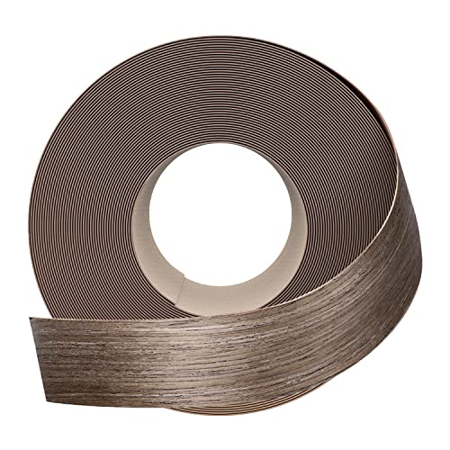 GSCIT Club Walnut Edge Banding, 1 1/2 inch x 10ft roll of Veneer Edge Banding Pre-glued Flexible, Wood Tape Banding for Cabinet Repair Furniture - color: S-Walnut, size: 1 1/2"x 10ft