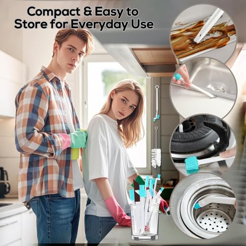 XANGNIER Humidifier Cleaner Brush Kits,11 Pcs - color: Multicolor