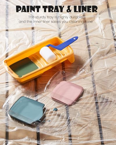 Voomey Small Paint Roller, 2 Inch Mini Paint Roller Kit 10 Pack - size: 2 Inch Mini Paint Roller Kit 10 Pack
