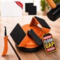 Premium Floor Gap Fixer Tool for Laminate & Vinyl Plank Flooring Heavy Duty Puller with Suction Cup 45° Iron Striking Surface Hardwood Gap Repair Filler Tool for LVP LVT Floating Floors.