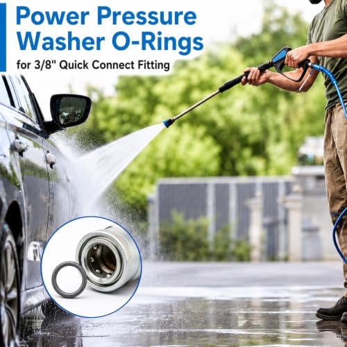 ZDBB 84 Pcs Pressure Washer O Rings, Garden Hose and Screen Filter Washers - size: 84 PCS