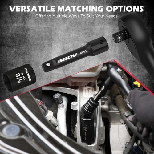 Premium 132-Piece Mechanics Tool Set, SAE/Metric 1/4" & 3/8" Drive Socket Set, Ratcheting Wrenches, Extensions & Adapters, Quick-Release Ratchet, Professional Auto Repair Tool Kit with Storage Case - style: New Version