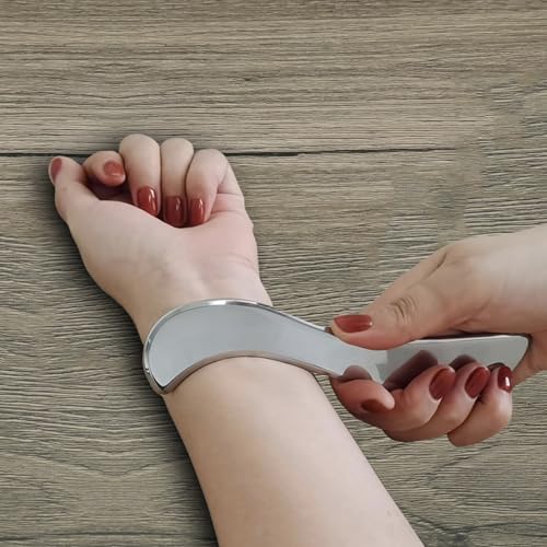 BYYDDIY SD 2 in 1 304Stainless Steel GuaSha Muscle Scraper Tools Set,Scar Tissue Tool,Physical Therapy Tools,Muscle Scraping Tool,Massage Scraper,IASTM Tools,Soft Tissue Massage Tool (SD2)
