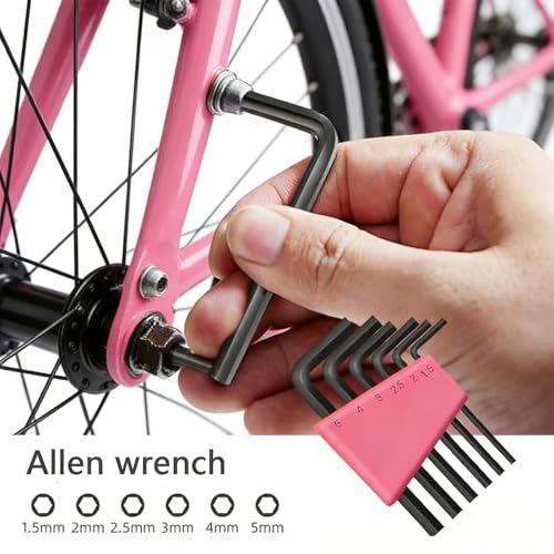 24-Piece Tool Set, Mini Tool Kit, Tool Kit for Home (Pink) - color: Pink