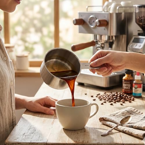 6Pcs Stainless Steel Measuring Cup, 1 Cup - 250ml Metal Measuring Cup, Comfortable Hand Feeling Measuring Scoops for Coffee Cooking Baking Kitchen - size: 1 Cup