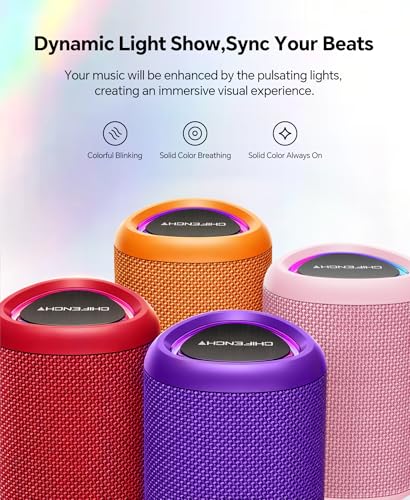 Portable Bluetooth Speaker Beach Essentials: IPX5 Waterproof for Outdoor - color: Purple