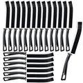 AcceLeah 20Pcs Crevice Cleaning Brushes, Hard Bristle for Dead Corners
