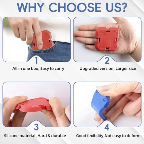 Goopreen 11 PCS Silicone Caulking Tool Kit, Caulk Remover Tool