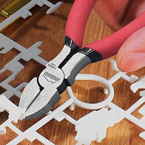 5 inch Wire Cutters, 5 Pack, Diagonal Cutters, Side Wire Snips - color: 5 Inch 5 Pack
