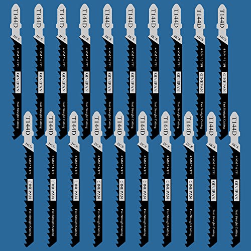 Jigsaw Blades T Shank 20PCS T144D with Storage Case - style: T144D-20