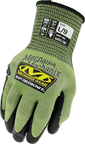 Mechanix Wear SpeedKnit S2EC06 Coated-Knit Work Gloves, XX-Large - size: XX-Large