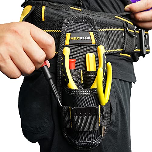 Small Tool Holder, Min Work Organizer Tool Pouch and Knife Holder with Snap Clip