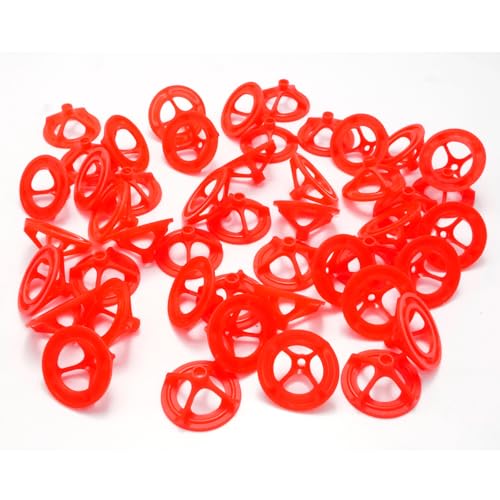 Tile Leveling System Tile Leveling System Tile Anti-Loosening and Spacing System Kit (1/12"-300pcs White Base + 100pcs Red Cap) - size: 1/12"-300pcs White Base + 100pcs Red Cap