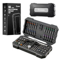 Saker 66 in 1 Magnetic Screwdriver Set Portable Multi Bit Ratcheting Kit with Detachable Handle for Dad Gifts Home Electronics, Computer, Furniture, Bike, DIY - style: 66 in 1 Classic
