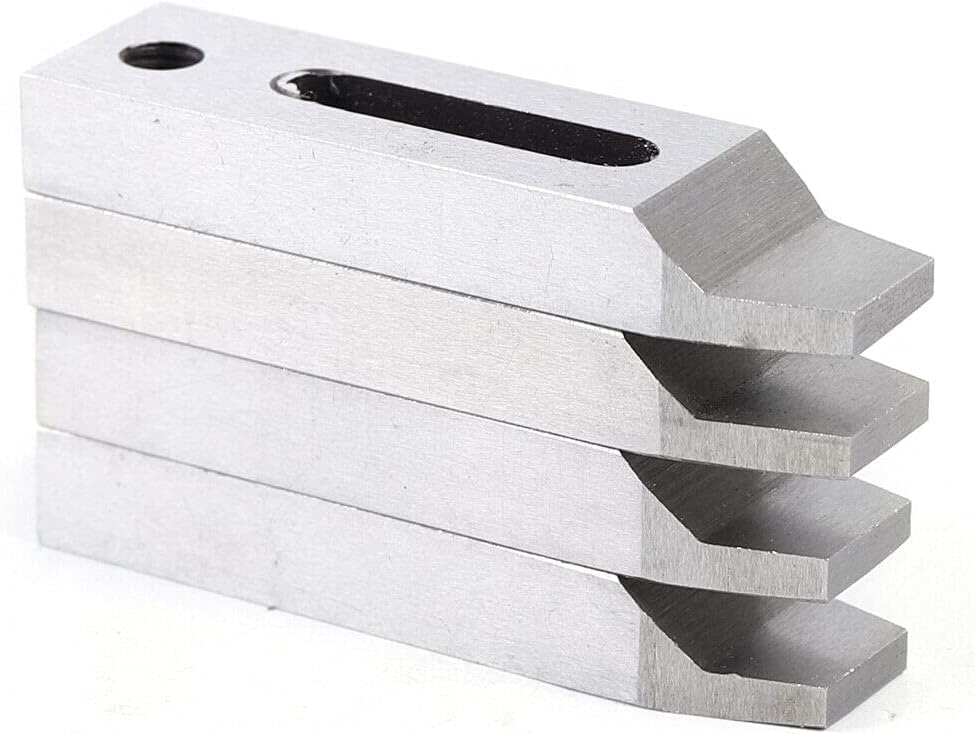 4PC M8 Clamp Kit Set Stainless Jig Holder Wire EDM Stainless Jig Holder for Clamping Rotary Tables Milling Tables Face Plates & Vertical Slide (70mm)