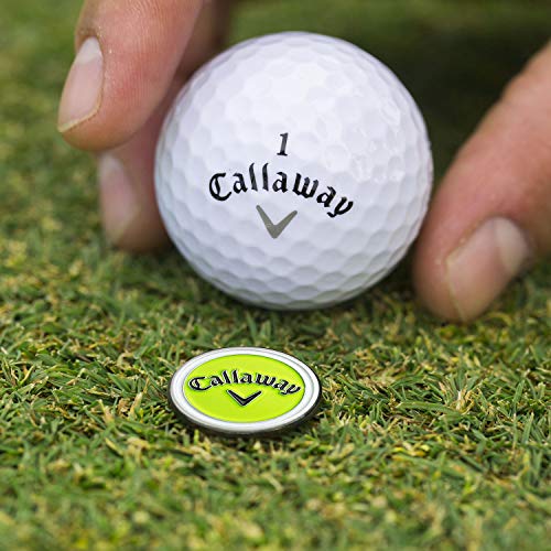 Callaway 4-in-1 Golf Divot Repair Tool - color: Lime