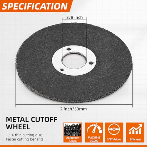 SI FANG 2 Inch Die Grinder Cut Off Wheels 10Pcs Mini Metal Cutting Disc - style: 2'' Cut Off Wheel