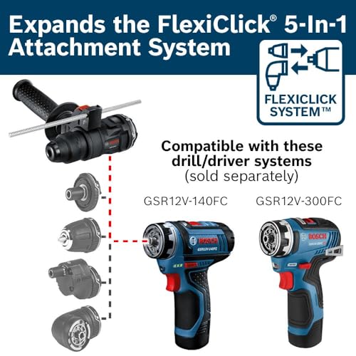 BOSCH GSR12V-300FCB22 12V Max Drill/Driver 5-In-1 Flexiclick® System