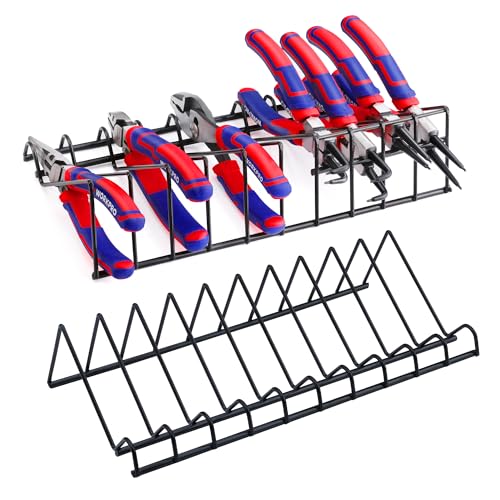WORKPRO 2-Pack Plier Organizer Rack, 20 Slots Tool Drawer Organizer