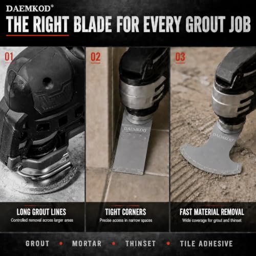 20PCS Diamond Oscillating Tool Blade, Multitool Blades | Multi Tool Blades Kit & Oscillating Tool Accessories for Grout Removal, Diamond Edge for Precise Cutting Performance - size: A-20 PCS