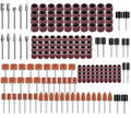 Tungsten Carbide Burr, Sanding Drums & Grinding Stone Set, 184 Pcs - size: 184 Pcs