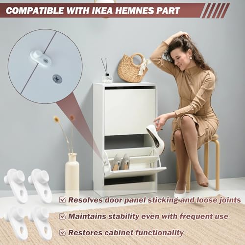 4 Pack Shoe Cabinet Hinge Stopper Replacement Part #116713 - size: 116713 (4 Pack)