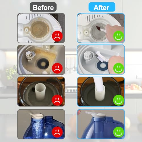 XANGNIER Humidifier Cleaner Brush Kits,8 Pcs - color: Multicolor1