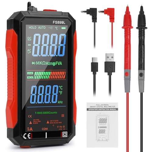 Digital Multimeter 2026 Upgraded FS899L for Auto Home Industrial