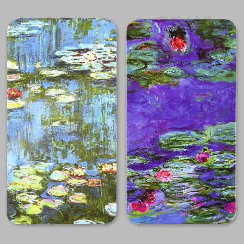 qianshan 40Pcs Empty Half Pans Watercolor Tin Palette with Magnetic Stripe - color: Oil Painting Pond