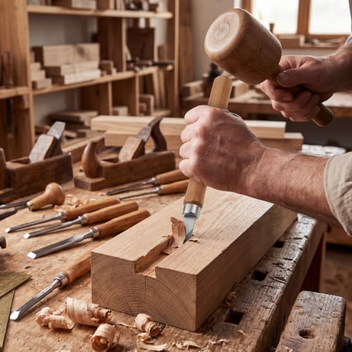 2 Pack Woodworking Marking Knife, Wood Marking Knife Dual | Bevel Striking Knifes, Wood Carving Kit Scribing Tool For Diy Sculpture Carpenter Experts Beginners
