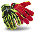 HexArmor | FireFighter Extrication-Rescue Impact Safety Gloves | EXT Rescue Series - color: 4012 | Cut Protection W/ Velcro Cuff, size: X-Small (Pack of 1)